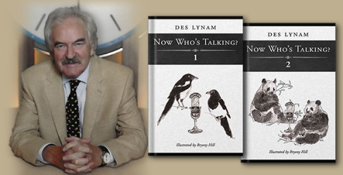 Now Who’s Talking series by television and radio presenter Des Lynam OBE-bookcover